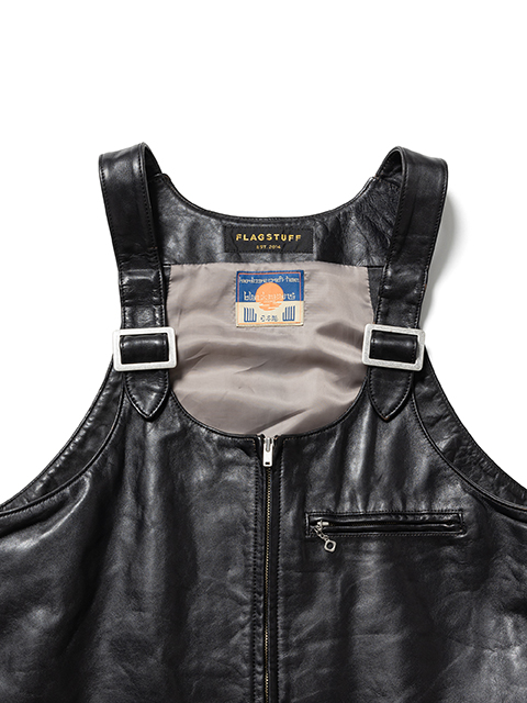 blackmeans FLAGSTUFF Leather Vest レザー | www.fleettracktz.com